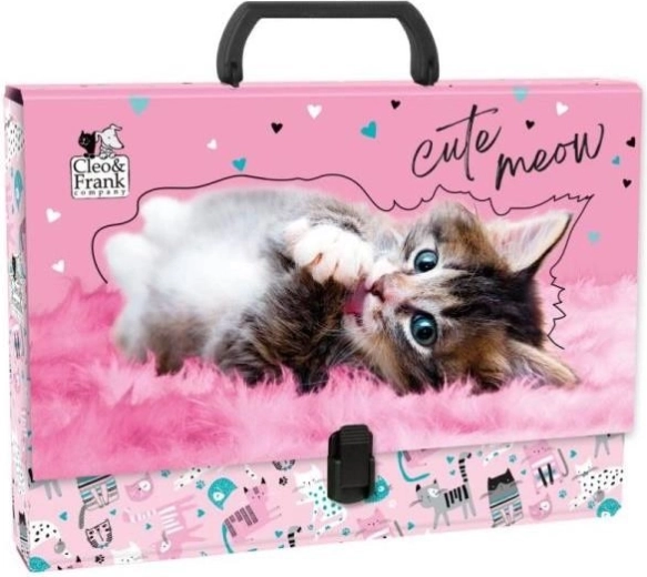 Valisette Cleo et Frank chaton - 1 pièce
