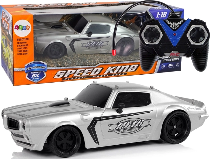 Voiture de sport R/C 1:18 Silver Champion Pilot