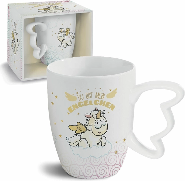 Mug en porcelaine Licorne Angelia 310 ml