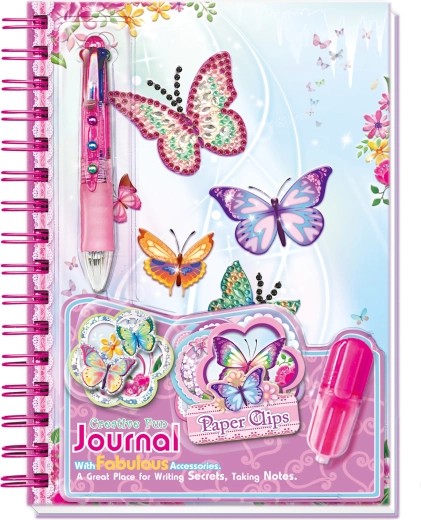 Journal créatif Papillon