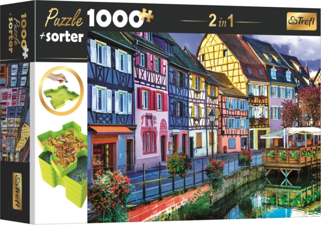 Puzzle avec trieur 2-en-1 Colmar, France 1000 pièces
