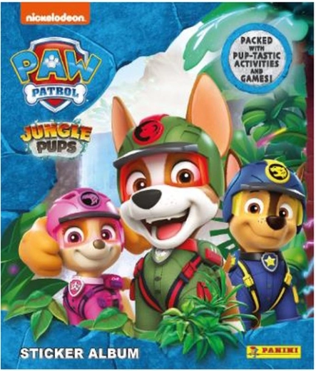 Album d’autocollants Panini PAW Patrol jungle pups