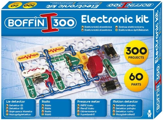 kit électronique BOFFIN I 300 – 300 projets pour jeunes électrotechniciens