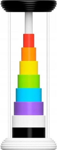 Fat Brain Flipty hochet culbuteur coloré 16 cm