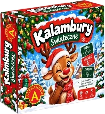 Jeu de mimes de Noël Renifer