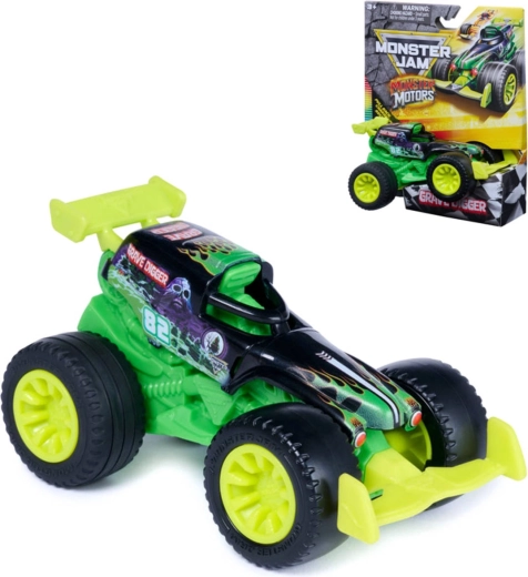 Spin Master Monster Jam monster truck lumineux Grave Digger à piles - 1 pièce