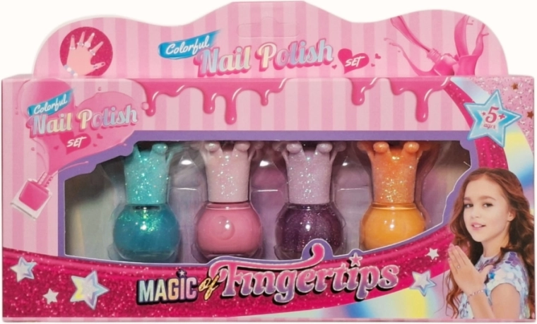 Set de vernis à ongles pour enfants - 1 pièce