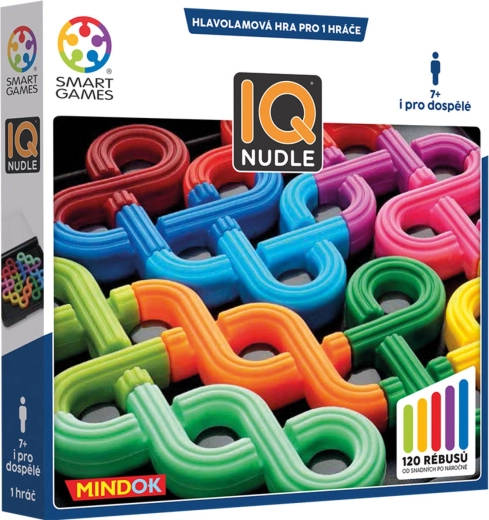 MINDOK Smart Games IQ Nudle, casse-tête pour 1 joueur
