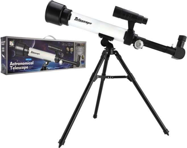 Télescope astronomique avec trépied