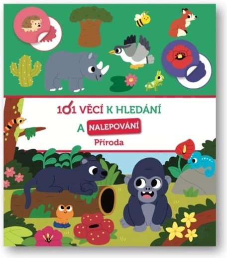 SVOJTKA & CO. 101 choses à chercher et à coller : Nature – cahier d’activités avec autocollants