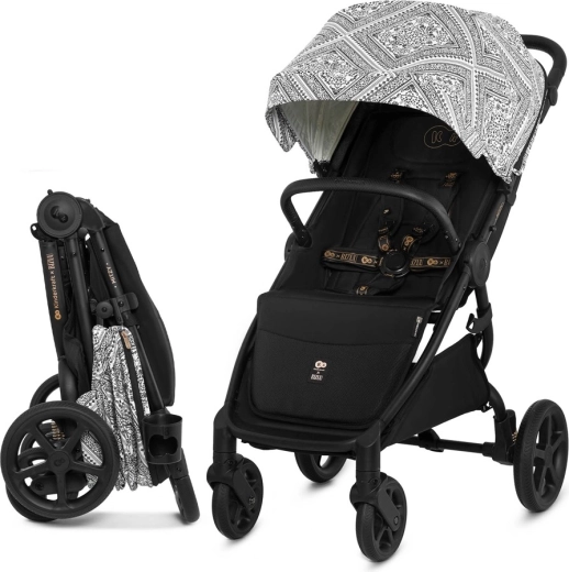 Poussette sportive Kinderkraft Mitzy Lunar Black Bizuu