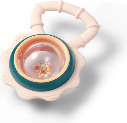 BabyOno hochet avec anneau de dentition Flower 3m+