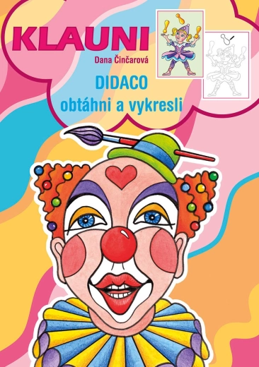 Akim didaco coloriages clowns - 1 pièce