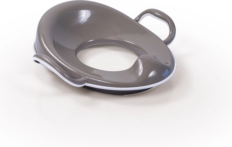 Siège enfant antidérapant pour WC, gris