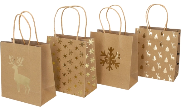 Sac cadeau de Noël XS 15x17x8 cm