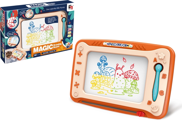 Tablette à dessin magnétique Magic colorée