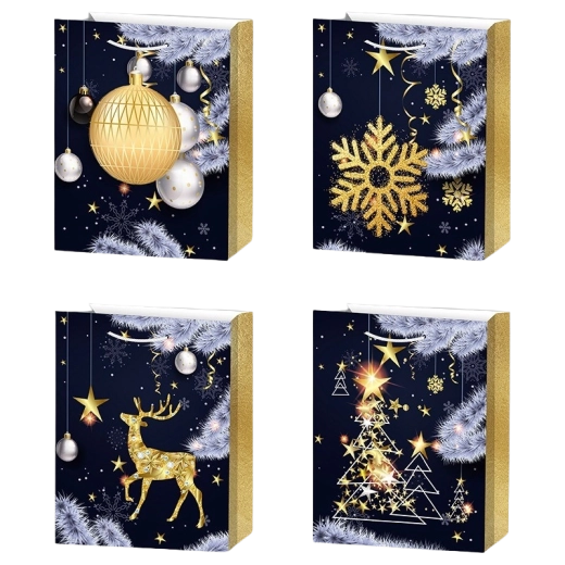 Sac cadeau S – vœux de Noël