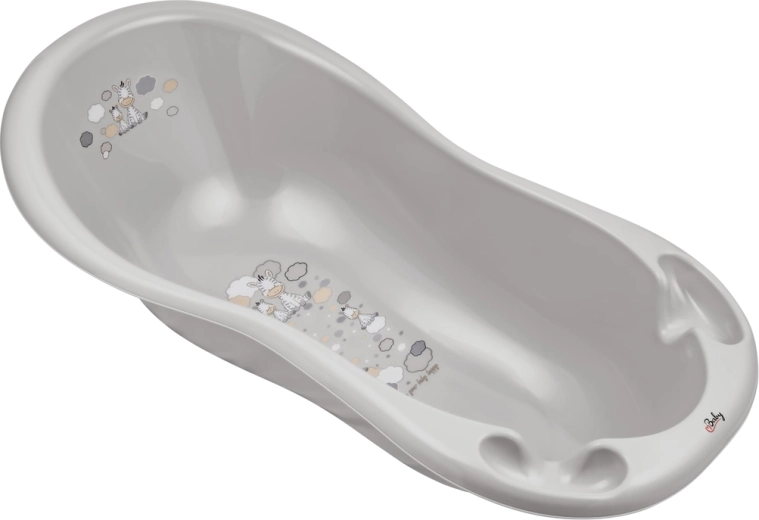 Maltex baignoire pour enfant Zebra 100 cm, gris