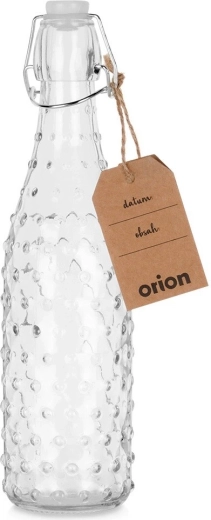 Bouteille en verre avec clip 500 ml