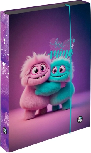 Boîte pour cahiers A4 Jumbo Monster