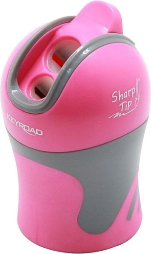 Taille-crayon Keyroad pour crayons graphite, rose