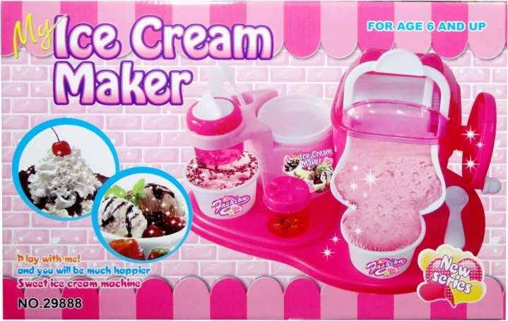 Set de crème glacée pour enfants avec fabricant