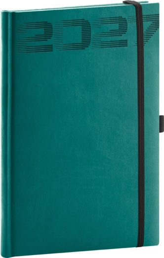 Agenda hebdomadaire Notique Aprint Top 2027 pétrole 15 × 21 cm