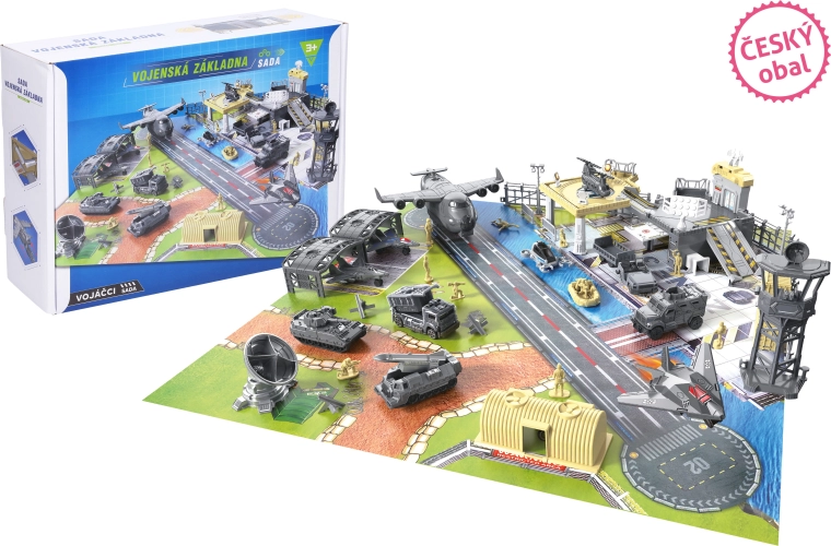 Base militaire avec avion