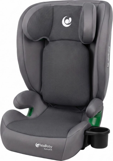 Siège auto IslaBaby SafiroFix i-Size 100–150 cm (15–36 kg) ISOFIX mesh gris