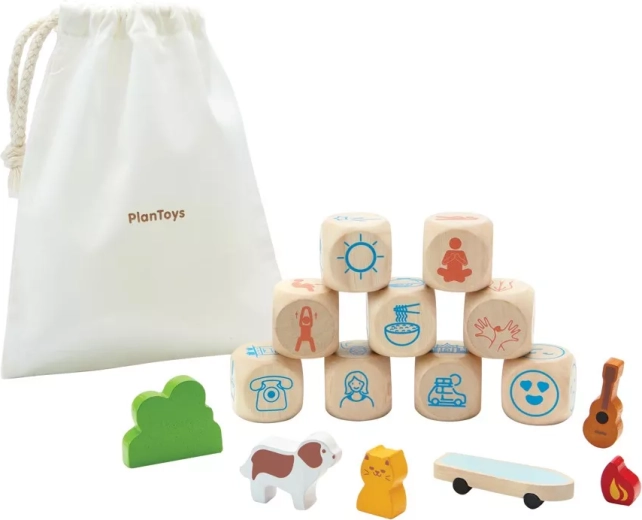 PlanToys Histoires avec des dés