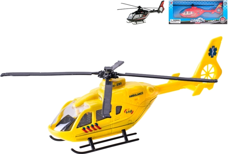 Modèle d’hélicoptère en métal 1:72
