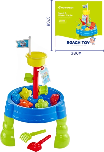 Set de sable et d’eau 19 pièces pour enfants