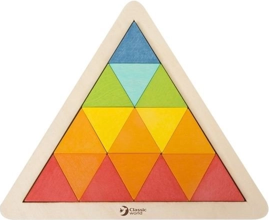 Mosaïque en bois triangle CLASSIC WORLD