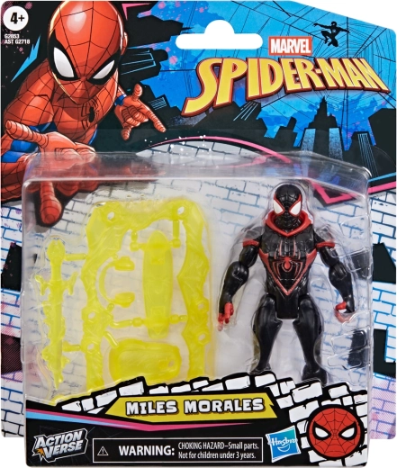 Figurine Hasbro Spider-Man ActionVerse Miles Morales - 1 pièce