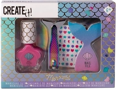 Create it ! Mermaid – kit de manucure