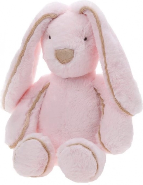 Jolie lapin mascotte rose 40 cm