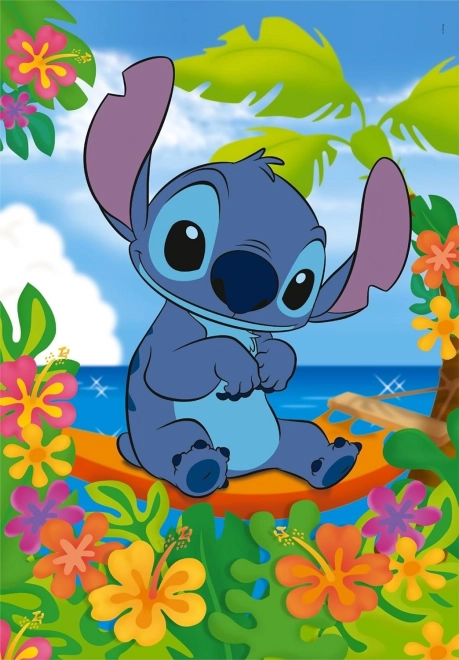 Puzzle 104 pièces Disney Stitch