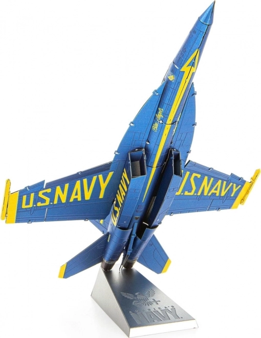 METAL EARTH puzzle 3D F/A-18 Super Hornet - Blue Angels (ICONX)