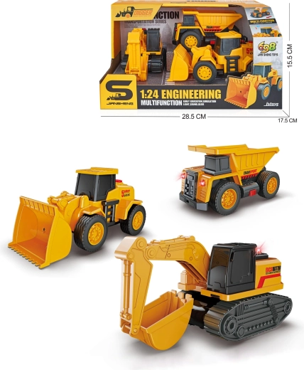 Engins de chantier PLEJO avec sons