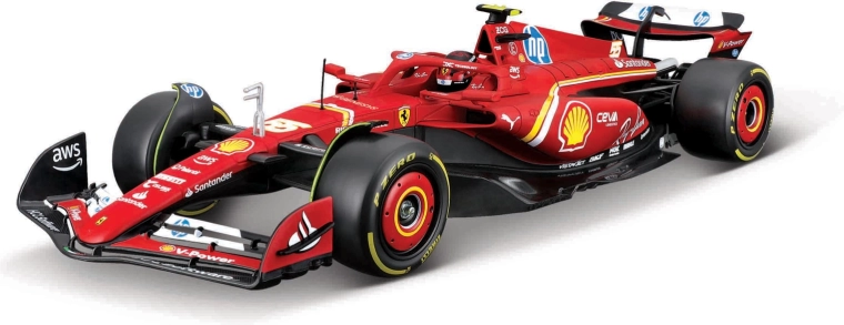 Bburago kit de construction Ferrari SF24 1:24 – Carlos Sainz