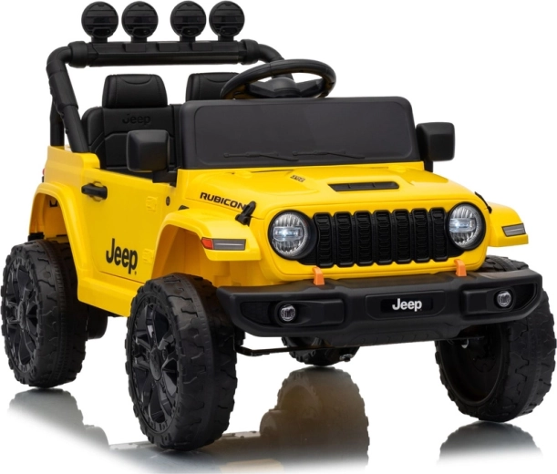 Voiture électrique Jeep Rubicon 24 V jaune