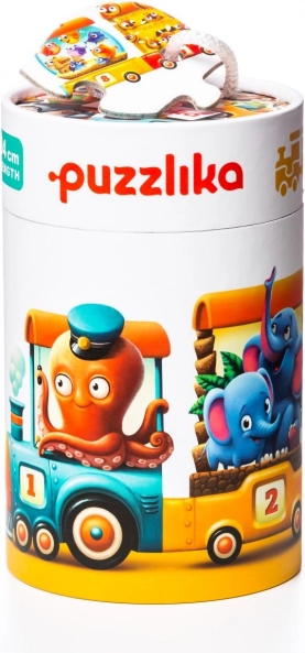 Puzzlika Train – puzzle éducatif 20 pièces, 94 cm