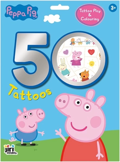 Kit de tatouages Peppa Pig 50+