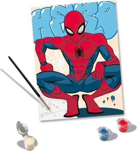CreArt Spider-man peinture par numéros