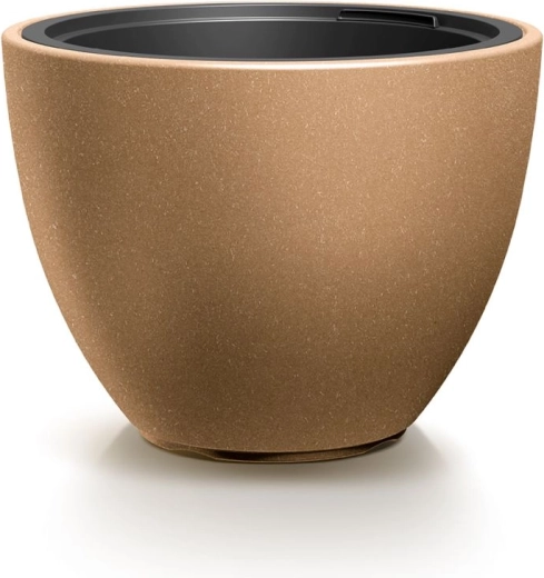 Pot de fleurs avec insert HEOS Eco Wood 47 cm naturo