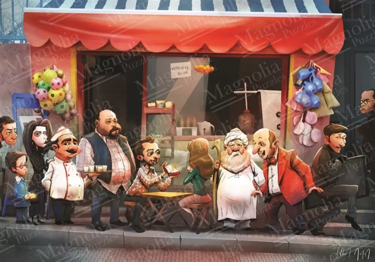 Puzzle Symphonie des singularités 1000 pièces MAGNOLIA