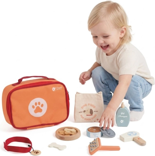 Classic World ensemble de soins pour animaux de compagnie à emporter