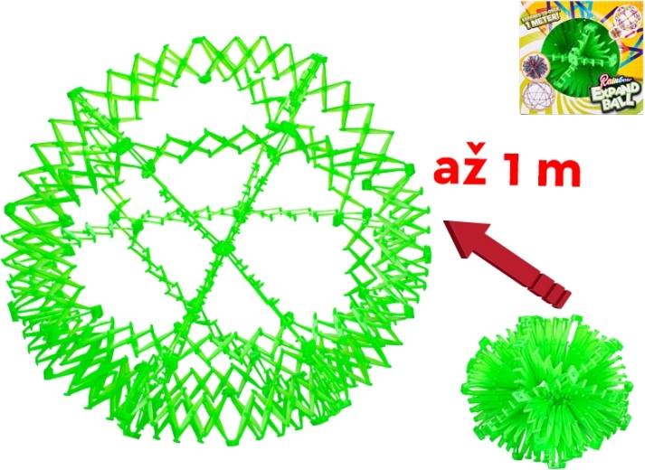 Balle colorée extensible pour enfants 28–100 cm