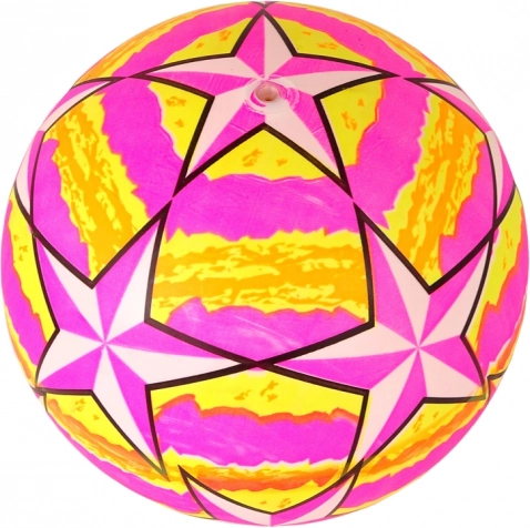 Balle en caoutchouc 22 cm Rose