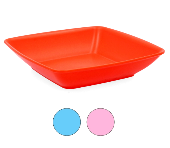 Hobby Life assiette creuse carrée 17,5 cm